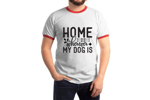 Dog SVG Design, Home Wherever My Dog is