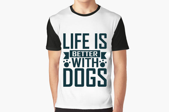 Dog SVG Design: LIFE is BETTER with DOGS
