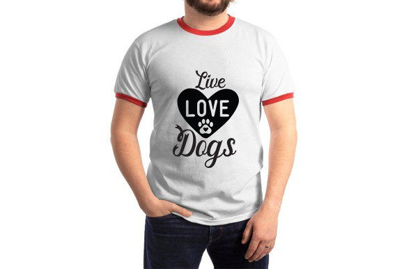 Dog SVG Design, Live Love Dogs