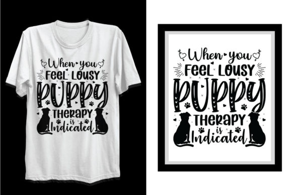 Dog SVG Typography T Shirt Design