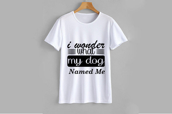 Embroidery Design Review: Dog Svg Design, I Wonder What My Dog Named Me