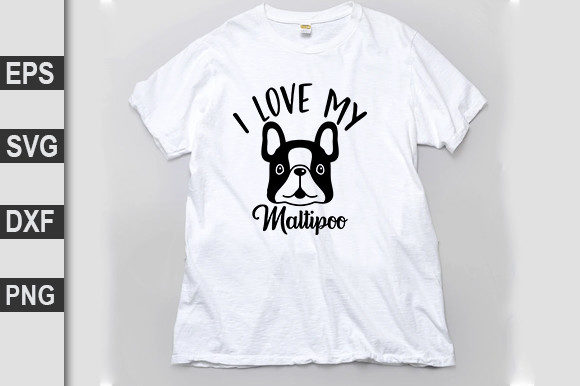Love Your Maltipoo Embroidery Design